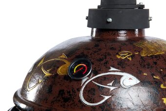 Japonské originálne ručne vyrobené Kamado - 4