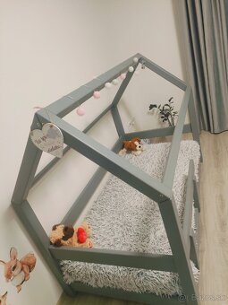Detská posteľ -Domček 160x80 - 4