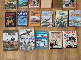 Knihy o svetovej histórii, vojnách a iné 1/2 - 4