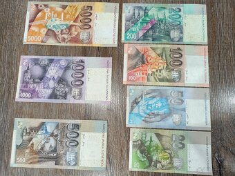 Sada Slovenských bankoviek - 4