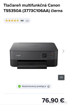 Tlačiareň Canon TS5350a - 4