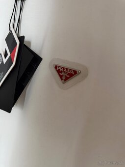 Panske biele tricko Prada - 4