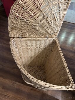 Prútené kôš na prádlo - 4
