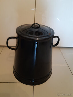 Retro smaltovaný riad - 4