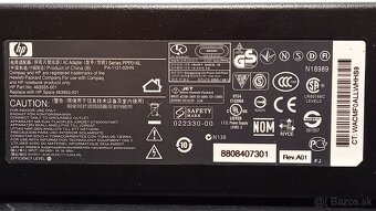 HP 120W originál nabíjačka pre notebooky - 4