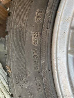 Predám zimné pneumatiky Petlas 205/50R16 s diskami - 4