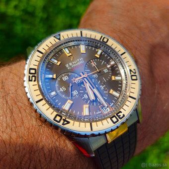 ZENITH El Primero Stratos Flyback 18k Rose Gold - 4