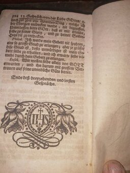 Stará vzácna kniha z roku 1738 - 4