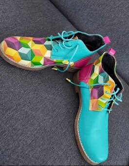 Dámske kožené topánky a ľadvinka - 4