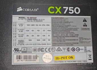 Corsair CX750 - 4