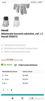 Mäsiarska rukavica (pravá ruka) - 4