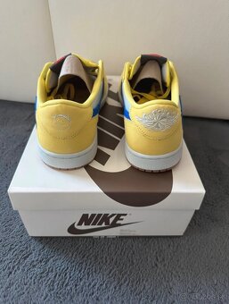 Air jordan 1 travis scott canary - 4