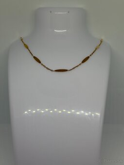 🟡 8. Zlatá retiazka – ružové zlato – 14k/585 – 3.8g – 240 € - 4
