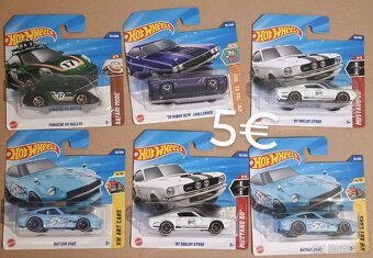Hot Wheels zberateľská zbierka - nové autá v balení - 4