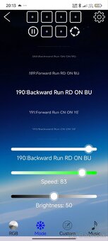 Smart bluetooth RGB svietiaca reťaz 20m -NOVÉ - 4