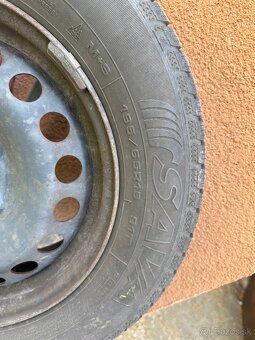 Predám Zimné plechové pneumatiky - 4