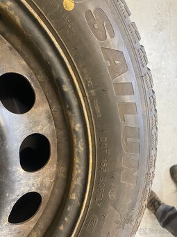 Predam pneumatiky 205/55R16 -ZIMNE 8mmm - 4
