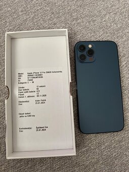 iPhone 12Pro 256GB Pacific Blue - 4