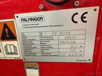 Vysokozdvižný vozík Palfinger F3-253 PX - 4