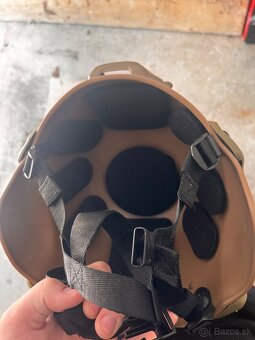 Airsoft helma MICH 2000 Delta Armory Tan - 4