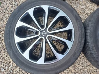 hlinikové disky-orig-Nissan Qashqai--61/2Jx18-ET-40--5x114,3 - 4