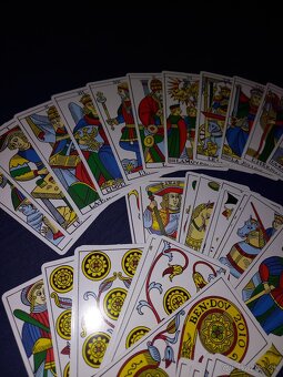 Marseillský tarot + vrecko na karty - 4