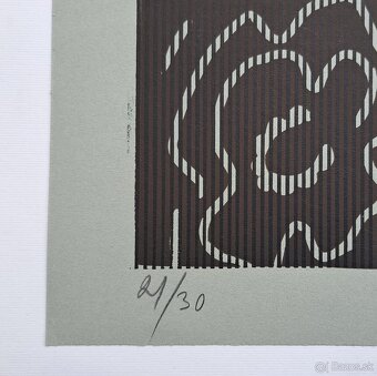 Juraj Meliš: Zásah (linorez) - 4