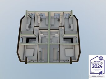 Novostavba nízkoenergetického rodinného dvojdomu, Moldava na - 4