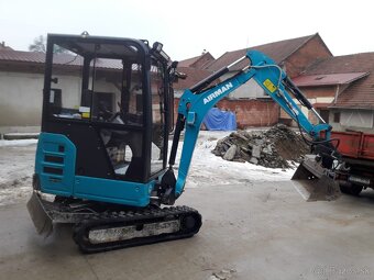 Výkopové a zemne práce-kolesový bager, minibager - 4