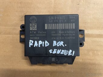 škoda rapid zrkadlo motorček ovladanie budiky bcm pačky - 4