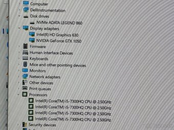 DELL XPS 9560 - INTEL i5, 16GB RAM, 1TB SSD, NVIDIA GTX - 4