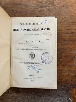 Nemecko-hebrejská gramatika - 4