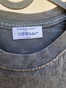 OFF WHITE VIRGIL ABLOH - unisex tričko - 4