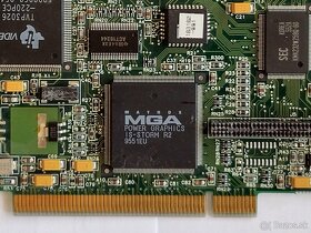 Predám retro grafiku MGA MATROX MILLENIUM I do PCI, 2MB - 4