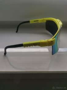 Športové slnečné okuliare Pit Viper (žlté) - 4