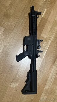 Ready to play full airsoft set – M4 + GBB pištoľ + výstroj - 4