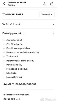 Tenisky Tommy Hilfiger v.34 s visačkou - 4