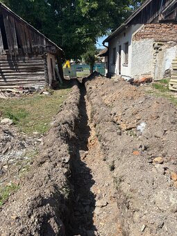 zemné a výkopové prace na traktor bagry JCB 4x. - 4