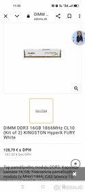 Fury Hyper x DDR3 2x8(16GB) - 4