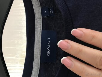GANT originál modre damske tricko S/M - 4