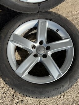 Predam originalne elektrony 5x112 r17  pneu 215/55 Pirelli - 4