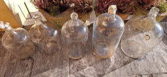 Sklenené fļaše n víno - 4