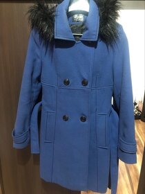 Dámsky vyteplený kabát - S - 4