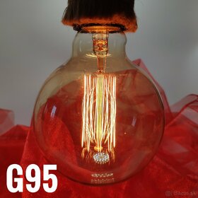 Retro Edison žiarovky - Vintage - 4