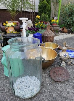 Stará sklenená fľaša 5l. - 4