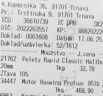 Motor na čln Haswing Protuar 85lb - v podstate nový - 4