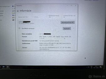 Asus TUF Gaming FX505DU + myš + taška - 4
