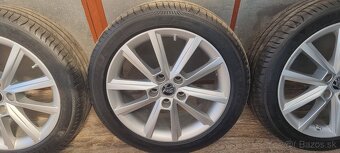 Predám org Škoda TERON elektrony 5x112 r17 Michelin 225/45 - 4