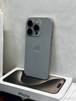 iPhone 15 Pro Natural Titanium - 4