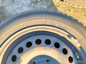 Zimne pneumatiky 205/60 R16 na diskoch 5x114,3 + TPMS + pukl - 4